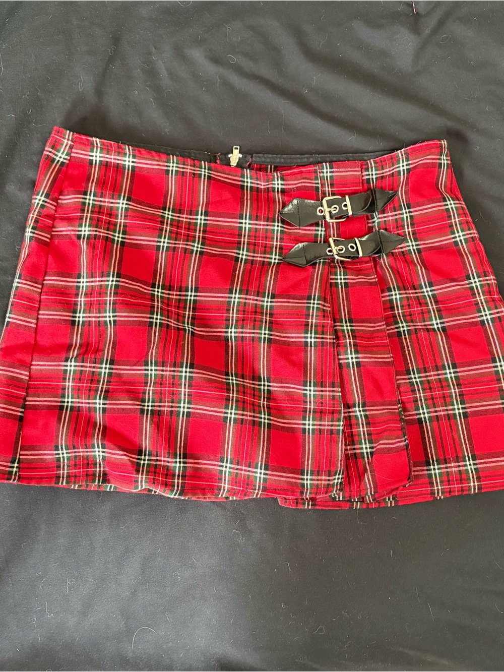 Super Low Fat Tartan Skirt